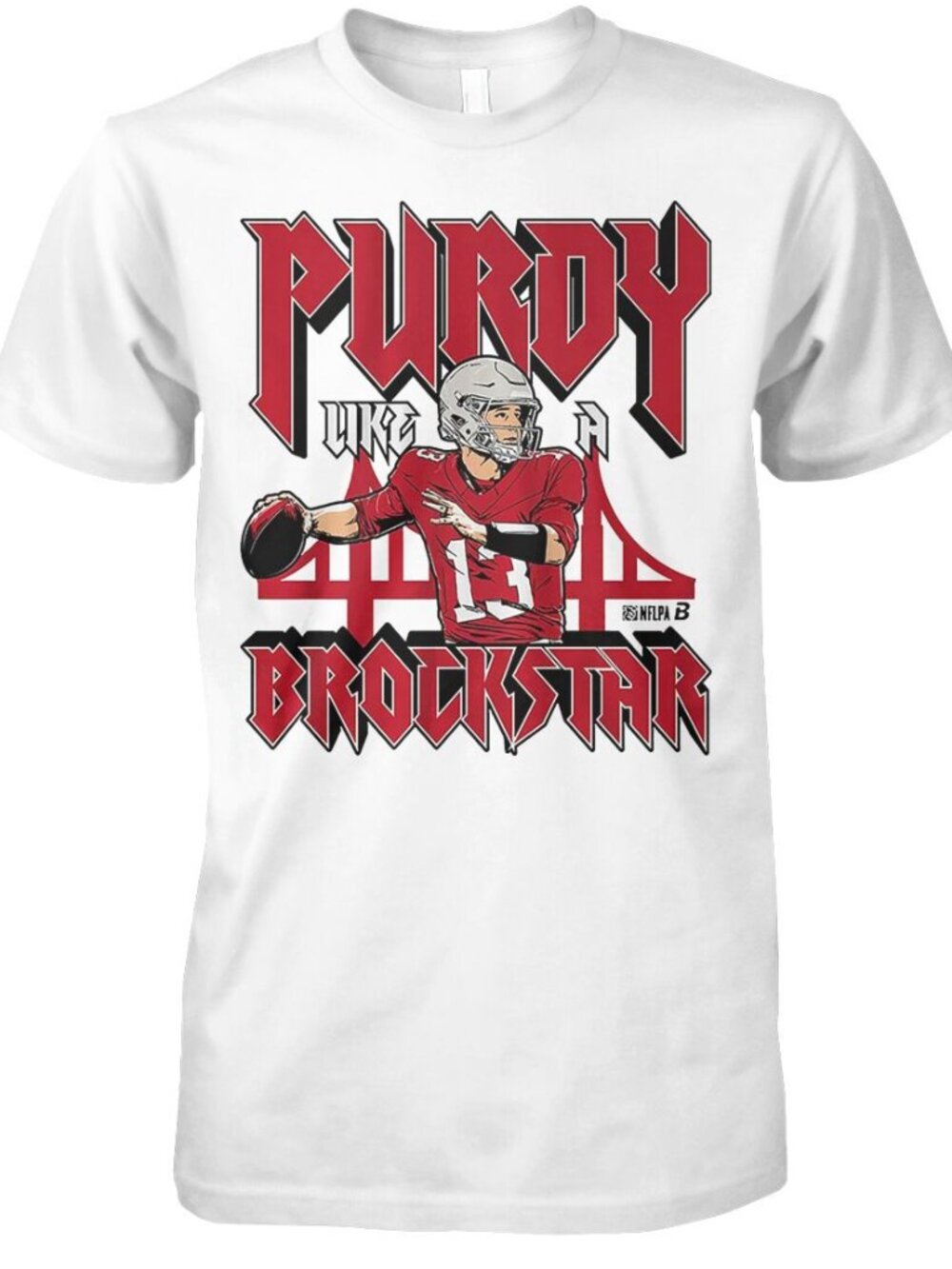 Brock Purdy Purdy Like A Brockstar Shirt